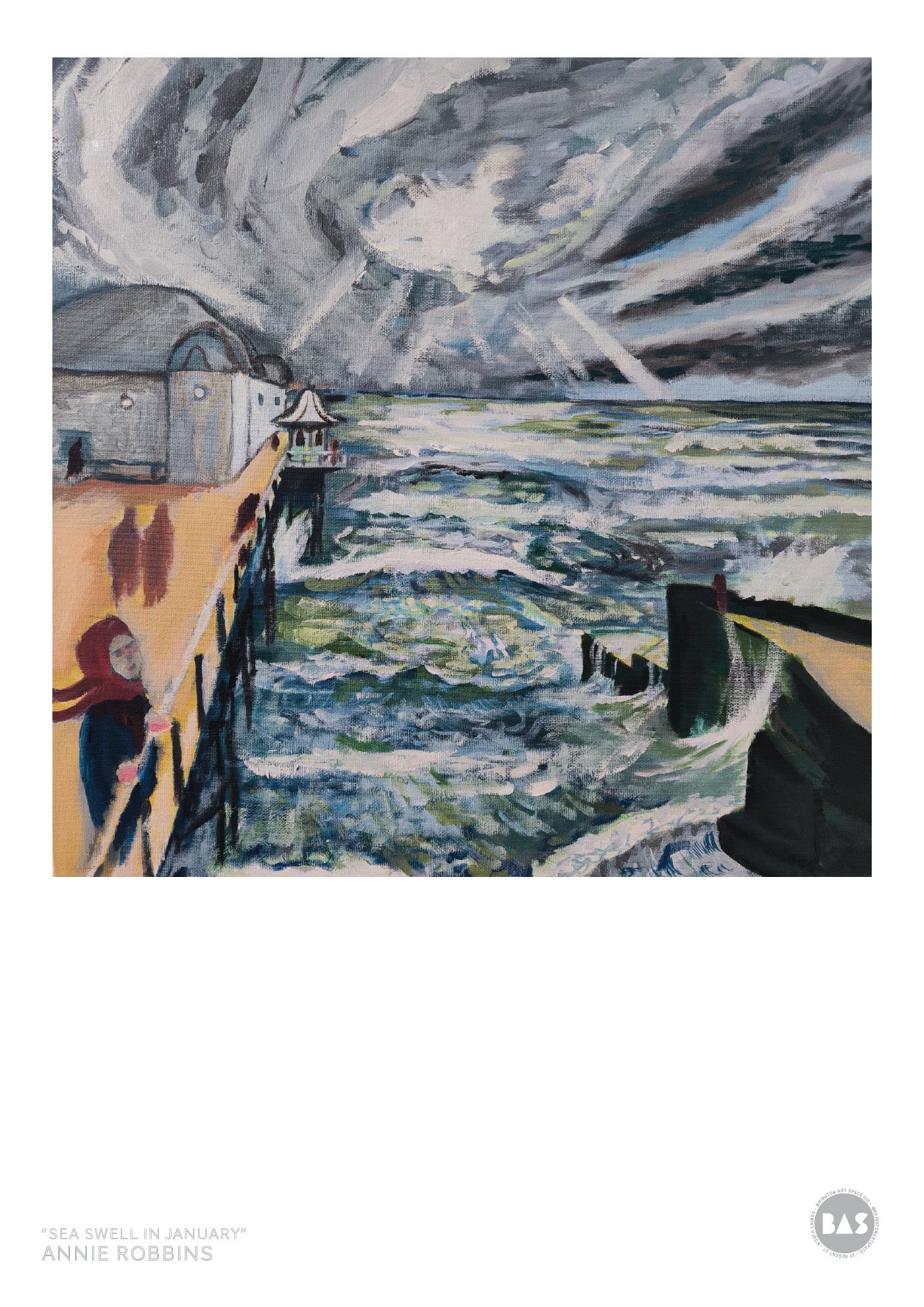 Annie Robbins - 'Sea swell in January’