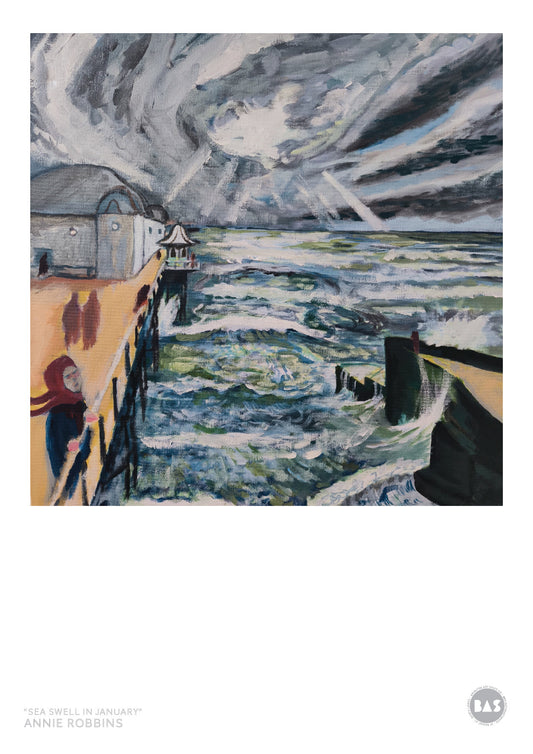 Annie Robbins - 'Sea swell in January’